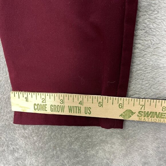 FIGS Women's Scrub Pants XS‎ Comfort Waistband Workwear Burgundy Nurse Hospital - Picture 11 of 16